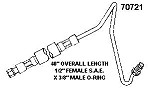 Pressure line(Pump to hydroboost, pump end